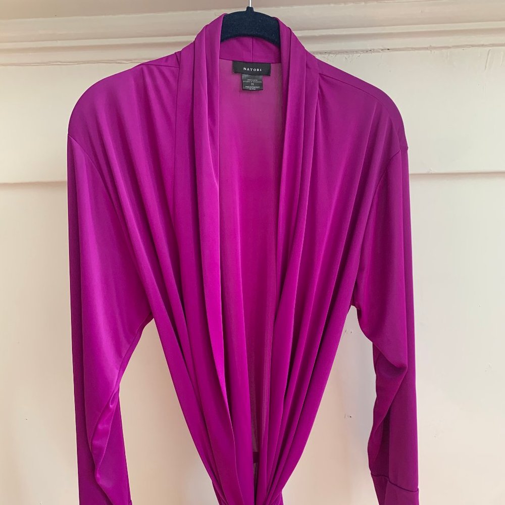 Natori (Like New) Fuschia Robe Night Gown